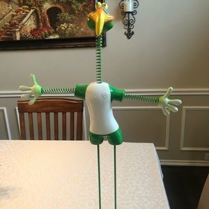 Soccer bird yard decor